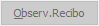 13. Observ.Recibo