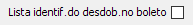 20. Lista identif.do desdob.no boleto