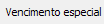 11. Vencimento especial
