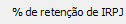 24. % de retenção de IRPJ