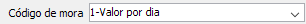 7. Código de mora
