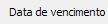 5. Data de vencimento
