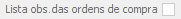 22. Lista obs.das ordens de compra