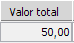 13. Valor total