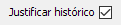 15. Justificar histórico