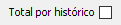 16. Total por histórico