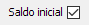 17. Saldo inicial