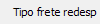 22. Tipo frete redesp