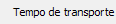 32. Tempo de transporte
