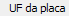 23. UF da placa