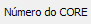 11. Número do CORE