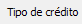 12. Tipo de crédito