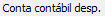 8. Conta contábil desp.