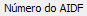 4. Número do AIDF