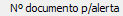 8. Nº documento p/alerta