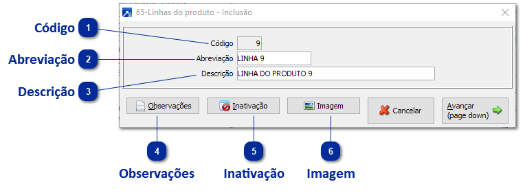 Linhas do Produto