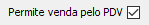 11. Permite venda pelo PDV