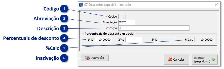 Desconto Especial