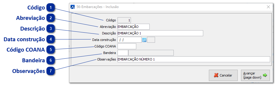 Embarcações