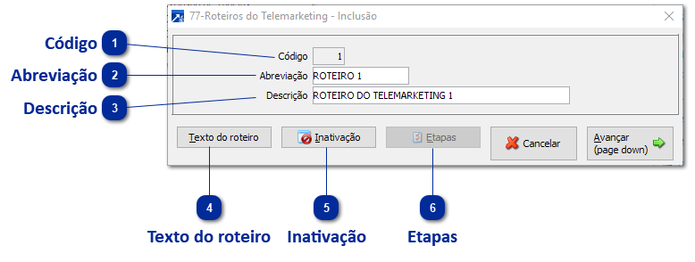 Roteiros do Telemarketing