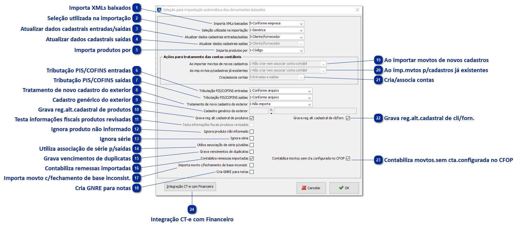 Importação Automática