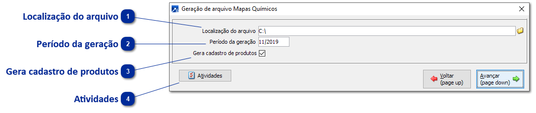 Mapa Produtos Químicos PF - Siproquim2