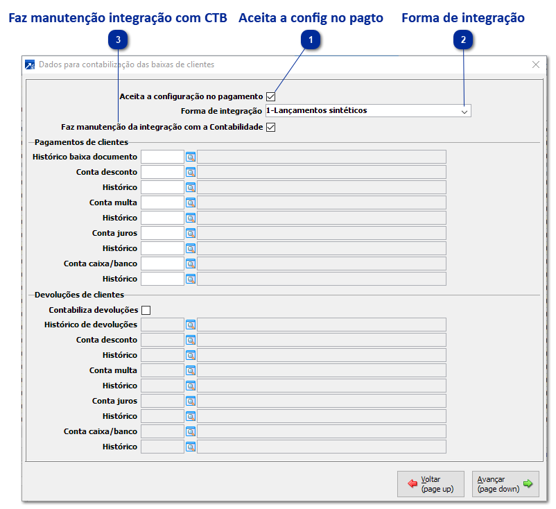 Pagamento de Notas e Documentos