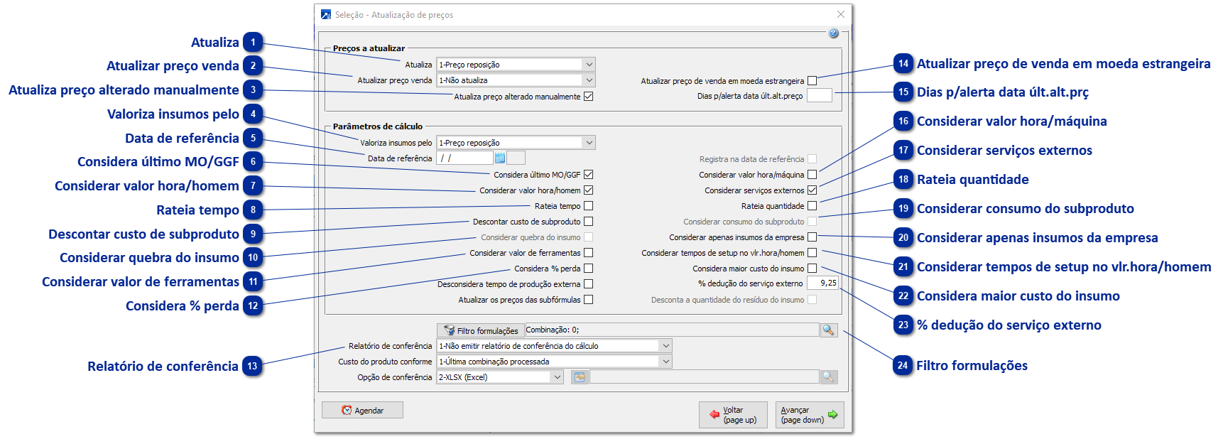Custos para Produtos Fabricados