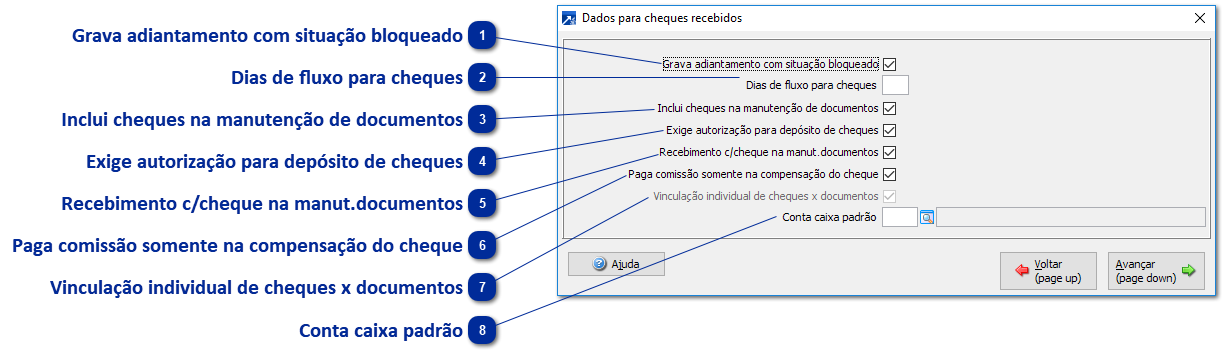 Configurações