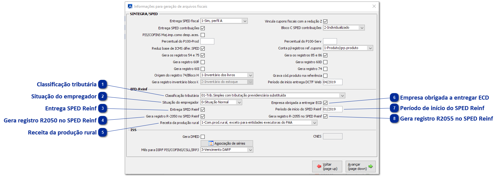 Configurações (Cadastro da Empresa)