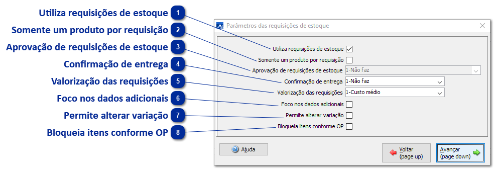 Configurações do Sistema