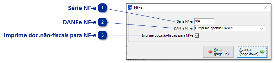 Configurações Específicas - NF-e