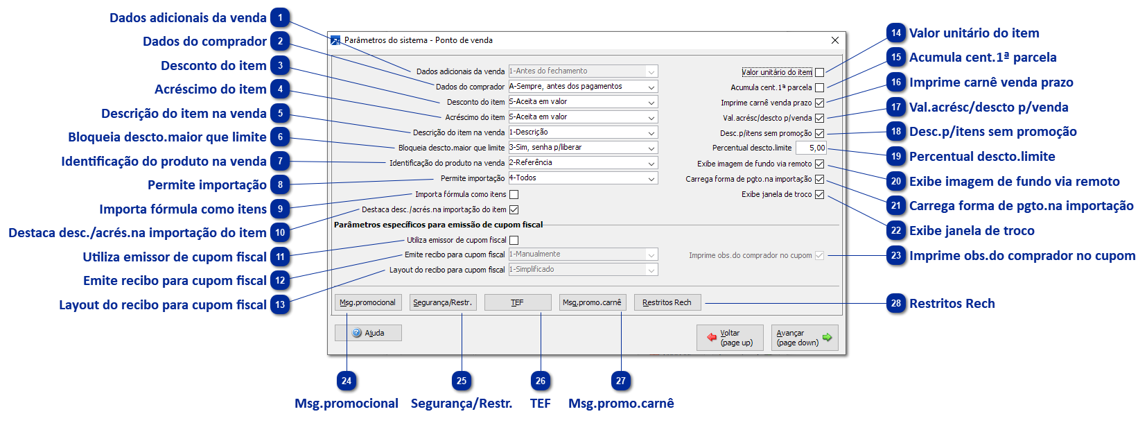 Configurações Gerais