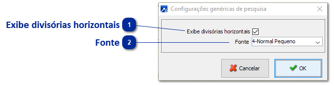 Configurações Gerais