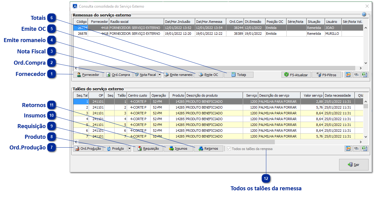Consulta Consolidada