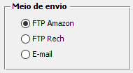 9. Meio de envio
