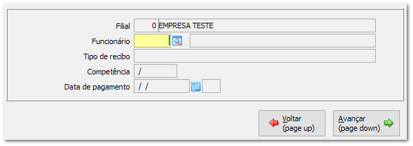 Excluir cálculo de folha