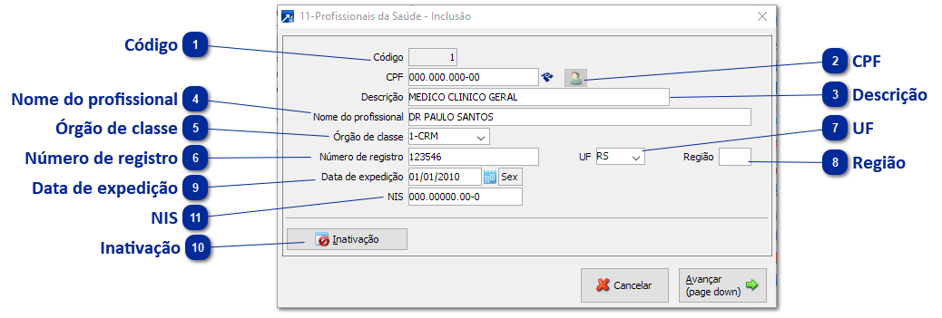 Profissionais de Saúde