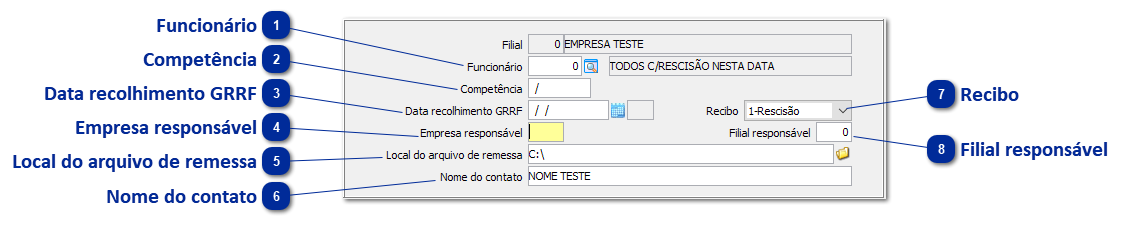 Geração SEFIP/GRRF