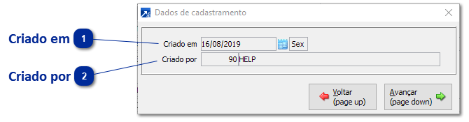 Informações Cadastrais