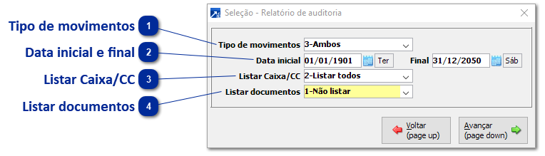 Relatório de Auditoria