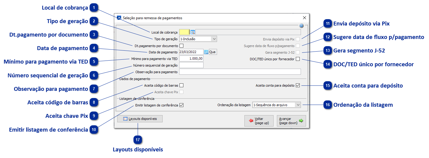 Remessa de Pagamento