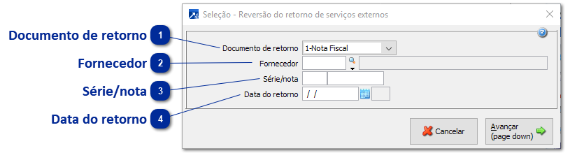 Reversão de Retorno