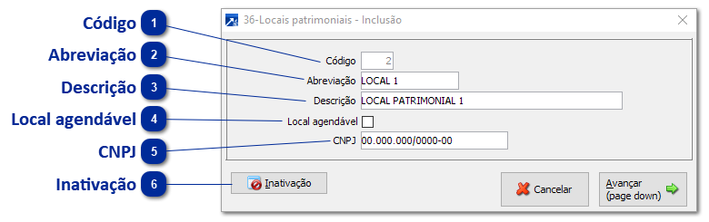 36 - Locais Patrimoniais