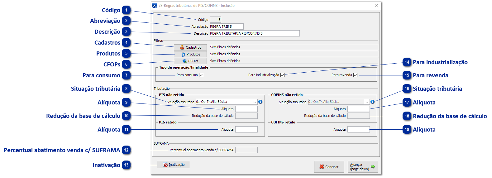 78 - Regras Tributárias do PIS/COFINS