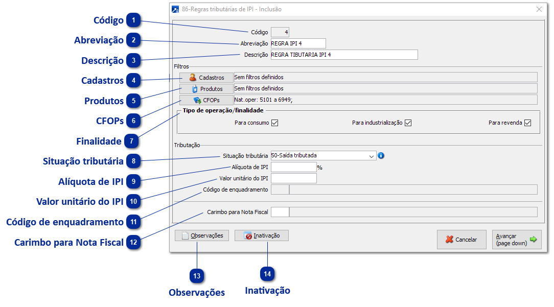 86 - Regras Tributárias de IPI