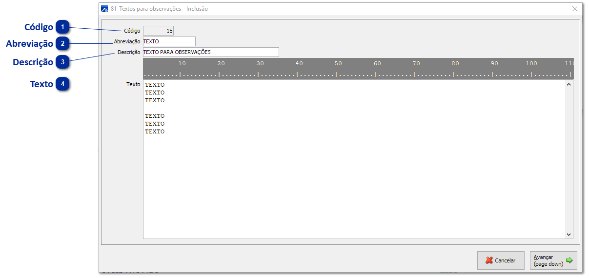 81 - Textos para Observações
