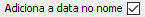 3. Adiciona a data no nome