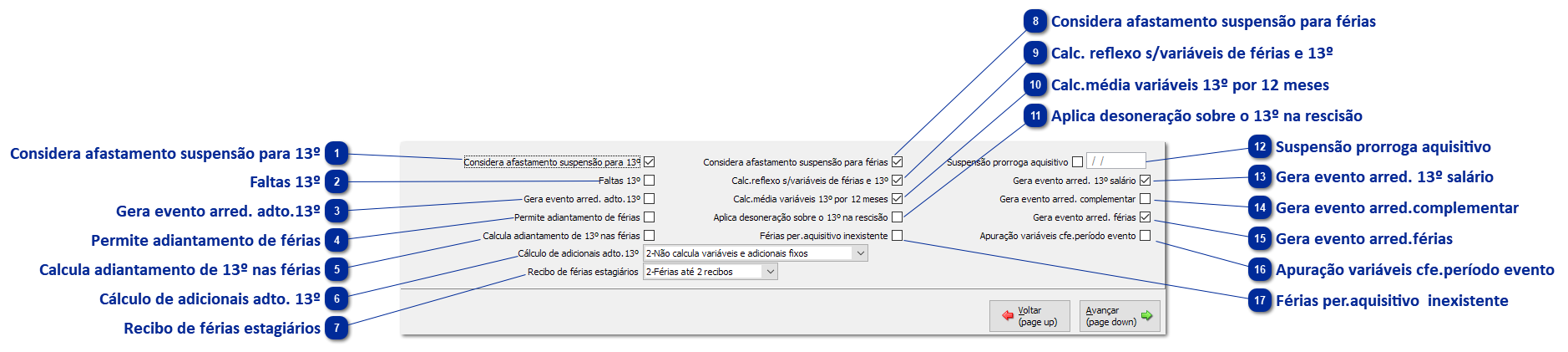 Botão Dados p/ Cálculo
