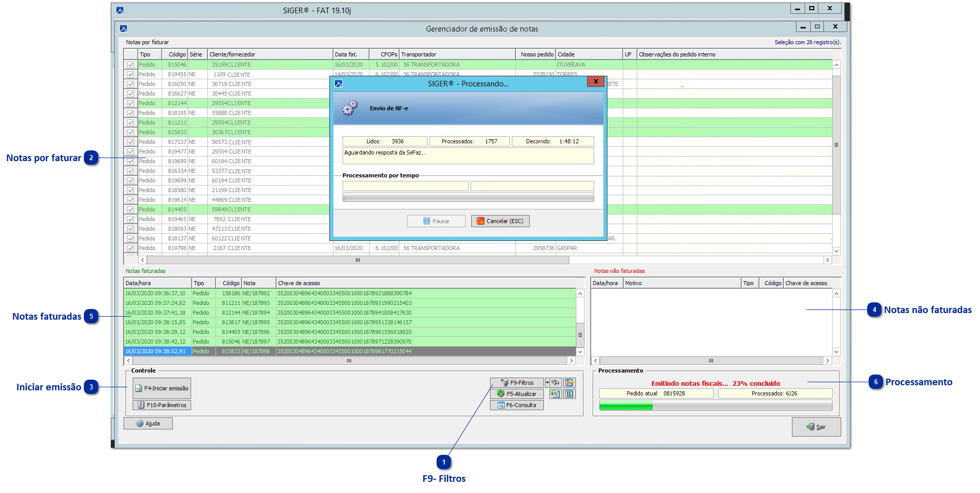 Emissão Automática de Notas